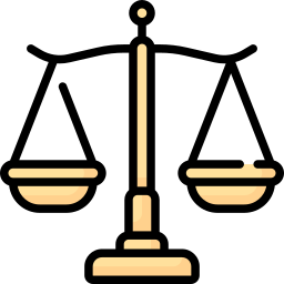 escala de justiça Ícone