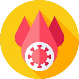 Blood cancer icon