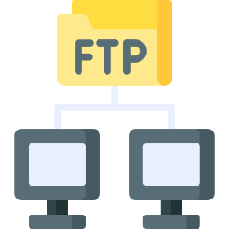 protocole de transfer de fichier Icône