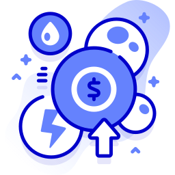 Bubble economy icon