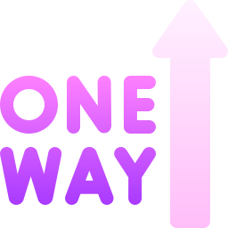 One way icon