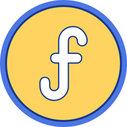 Florin sign icon