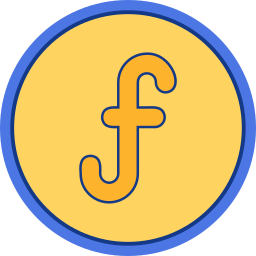 Florin sign icon