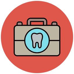 zestaw dentystyczny ikona