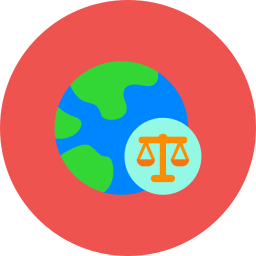 Global laws icon