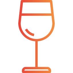 copa de vino icono