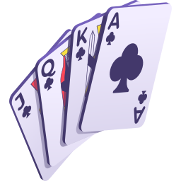 jouer aux cartes Icône