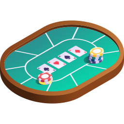 table de poker Icône