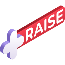 Raise icon