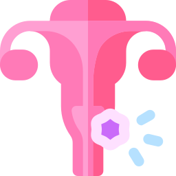 Uterine cancer icon