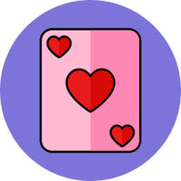 Сердечная карта иконка