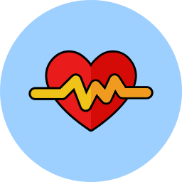 Heart beat icon