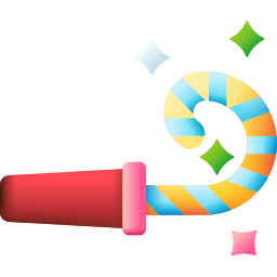 Party blower icon