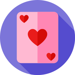 Heart card icon