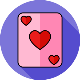 Heart card icon