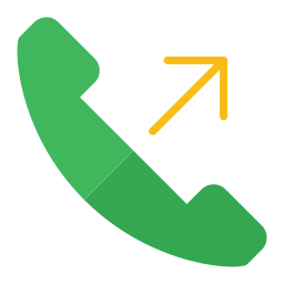 Outgoing call icon