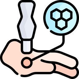 Skin biopsy icon