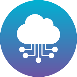 computación en la nube icono