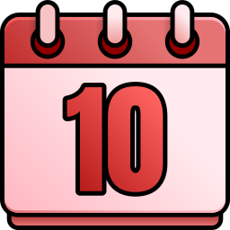 Number 10 icon