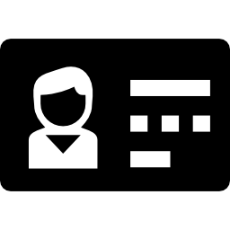 werknemerskaart icoon