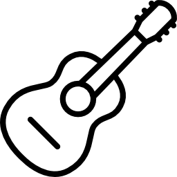 guitarra icono