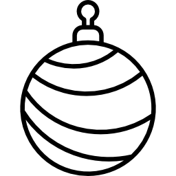 kerstballen icoon