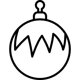 kerstballen icoon