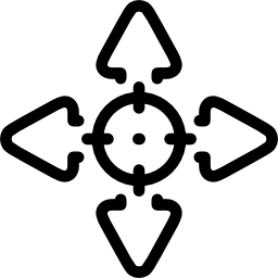 flechas direccionales icono