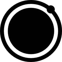 Спутниковая орбита иконка