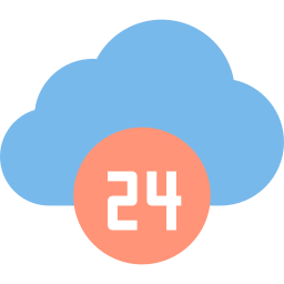 Cloud computing icon