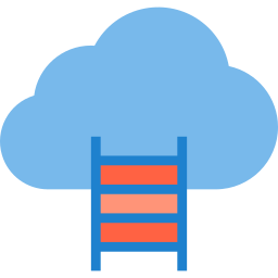 Cloud computing icon