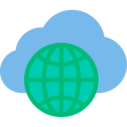 Cloud computing icon