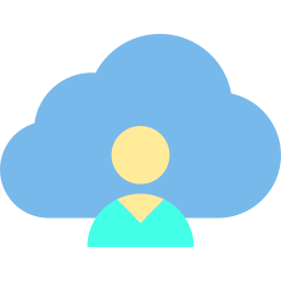 Cloud computing icon