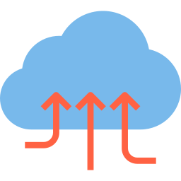 computación en la nube icono