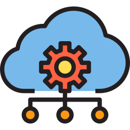 Cloud computing icon