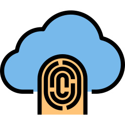 Cloud computing icon