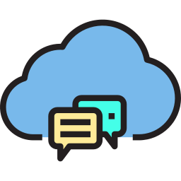 Cloud computing icon