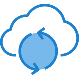 Cloud computing icon