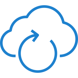 Cloud computing icon