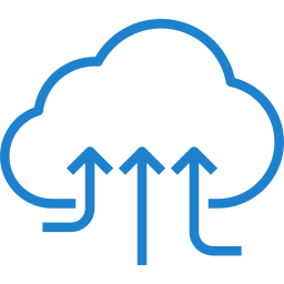 Cloud computing icon