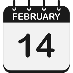 14 febbraio icona