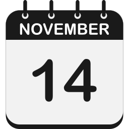 14 de noviembre icono