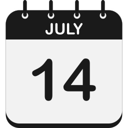 14 de julio icono
