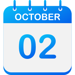 2 de octubre icono