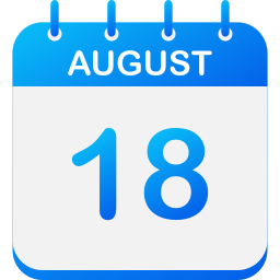 18 de agosto icono