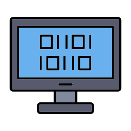 Бинарный код иконка