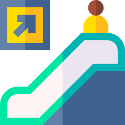 rolltreppe icon