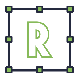 Letter r icon