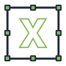 文字x icon