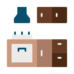 Kitchen cabinet icon